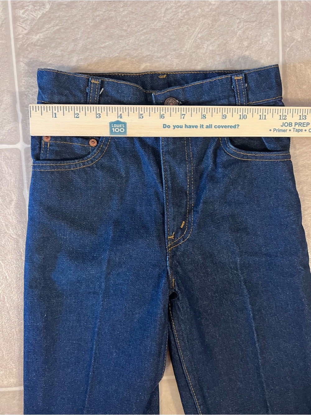 VTG 1983 Levi’s 31305 Red Tab Jeans Made In USA Paper Tag 12 Regular 25 - Picture 5 of 11